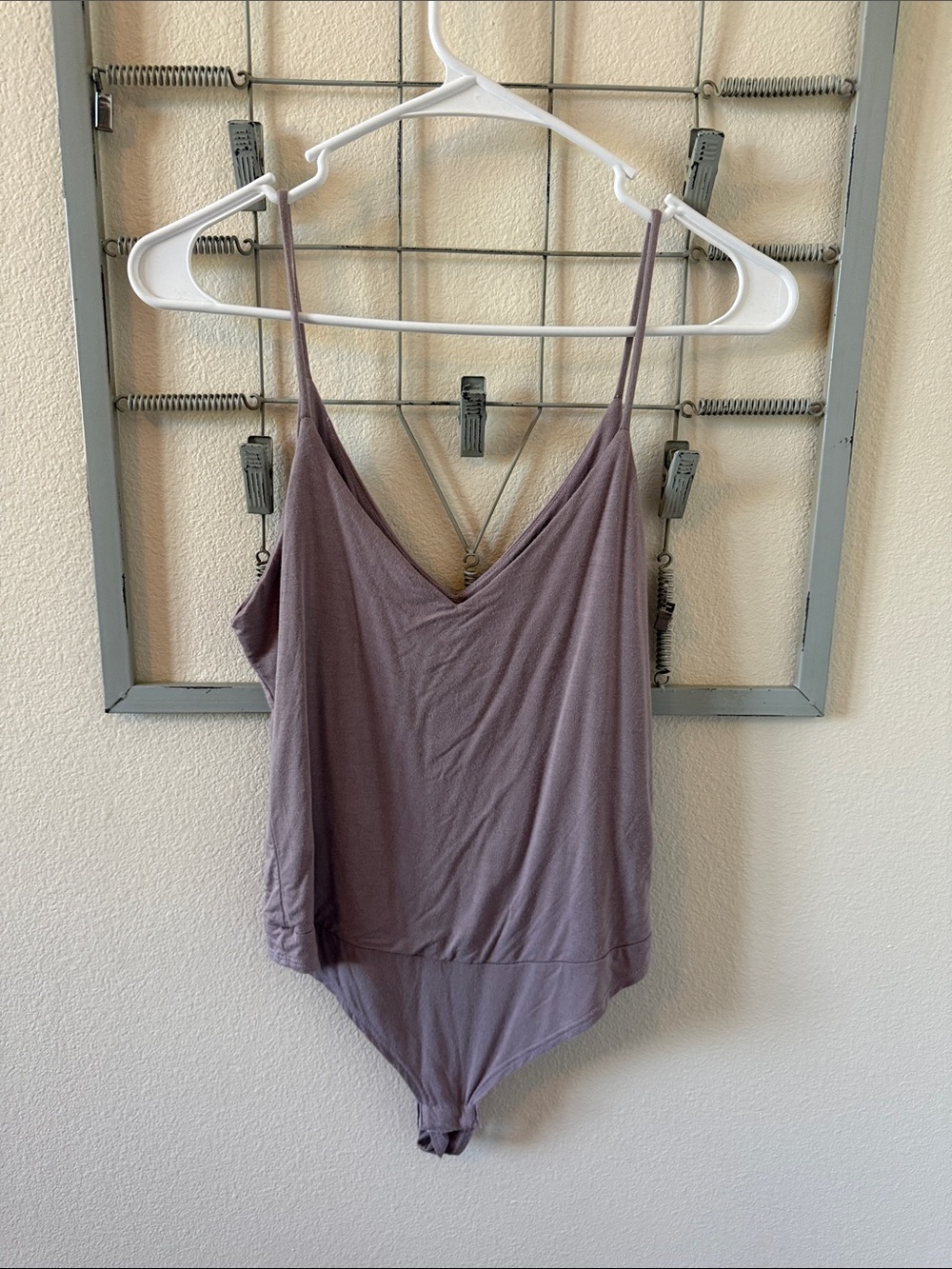 Size Small Final Touch Mauve V-Neck Tank